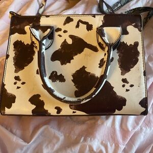 Cow Print Women's Bag